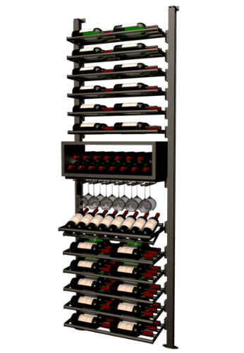 Picture of WEBKIT 12 - 77  Bottles, Modular metal wine rack- Frontenac 