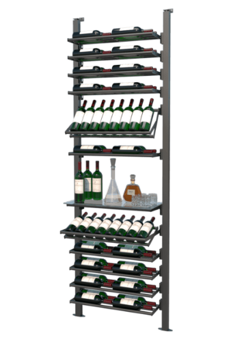 Picture of WEBKIT 13 - 76 Bottles, Modular metal wine rack- Frontenac 