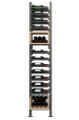 Picture of WEBKIT 14 - 52 Bottles, Modular metal wine rack- Frontenac 