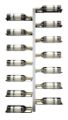 Picture of RTM14 - Wall mounted 14 Bottles Wine Rack