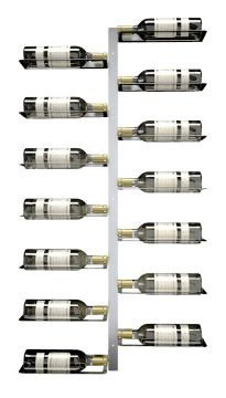 Show details for RTM14 - Wall mounted 14 Bottles Wine Rack Picture of RTM14 - Wall mounted 14 Bottles Wine Rack