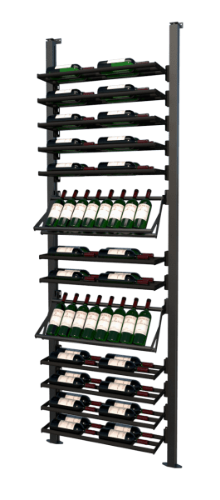 Picture of WEBKIT 4 - 60 Bottles, Modular metal wine rack- Frontenac