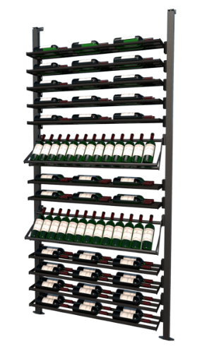 Picture of WEBKIT 4 - 92 Bottle, Modular metal wine rack- Frontenac