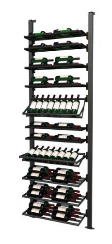 Picture of WEBKIT 7 - 74 Bottles, Modular metal wine rack- Frontenac