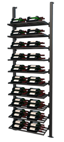 Picture of WEBKIT 9 - 100 Bottles, Modular metal wine rack- Frontenac