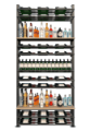 Picture of WEBKIT 11 - 157 Bottles, Modular metal wine rack- Frontenac