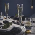 Picture of Ritzenhoff 1071038 Champagne glass 200 ml - Serie Goldnacht Nr. 38 - Orchideen-Motiv mit Echt-Gold - Made in Germany