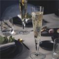 Picture of Ritzenhoff 1071036 Champagne Glass 200 ml - Goldnacht Series No. 36 - Windstone Motif with Real Gold