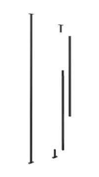 Show details for R Series Helix mounting post, for ceilings up to 10 feet Picture of R Series Helix mounting post, for ceilings up to 10 feet