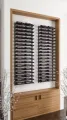 Picture of Evolution Wine Wall 5 2C (wall mounted metal wine rack) 