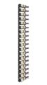 Picture of 18 Bottle, W Series 6′ Wall Mounted Metal Wine Rack