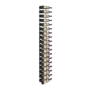 Show details for 36 Bottle, W Series 6′ Wall Mounted Metal Wine Rack Picture of 36 Bottle, W Series 6′ Wall Mounted Metal Wine Rack