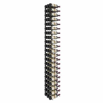 Show details for 63 Bottle, W Series 7′ Wall Mounted Metal Wine Rack Picture of 63 Bottle, W Series 7′ Wall Mounted Metal Wine Rack
