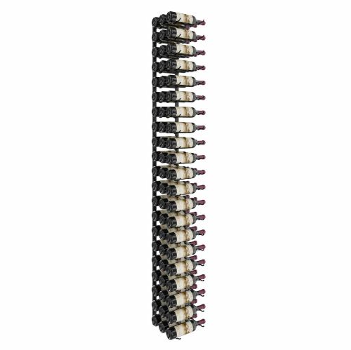 Picture of 63 Bottle, W Series 7′ Wall Mounted Metal Wine Rack