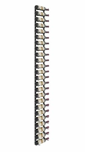 Picture of 24 Bottles, W Series 8′ Wall Mounted Metal Wine Rack 