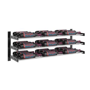 Show details for Evolution Wine Wall 15 3-3C (27 Bottles -Three Deep) Picture of Evolution Wine Wall 15 3-3C (27 Bottles -Three Deep)