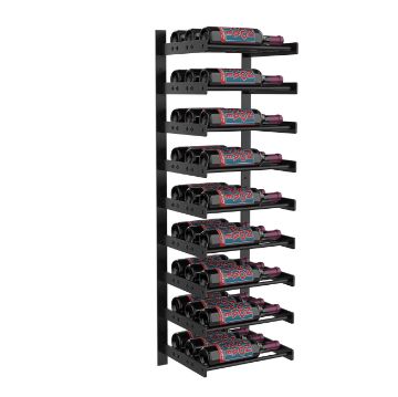 WW-453-1C-KK Picture of Evolution Wine Wall 45 3-1C (27 Bottles -Three Deep)