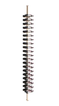 Show details for 60 Bottles (Single/Double), Vino Pins Post Kit, Two-Sided Label Forward Floating Wine Rack Picture of 60 Bottles (Single/Double), Vino Pins Post Kit, Two-Sided Label Forward Floating Wine Rack