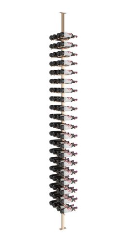 Picture of 80  Bottles (Double / Double), Vino Pins Post Kit, Two-Sided Label Forward Floating Wine Rack