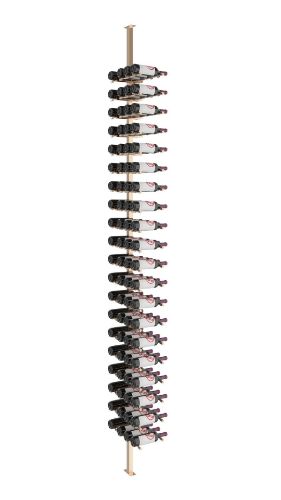 Picture of 80  Bottles (Single / Triple), Vino Pins Post Kit, Two-Sided Label Forward Floating Wine Rack