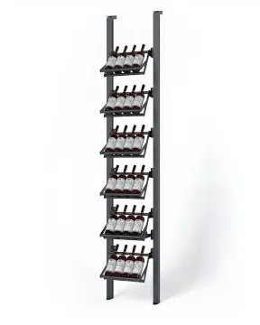 Picture of WEBKIT 5 - 24 Bottles, Modular metal wine rack- Frontenac