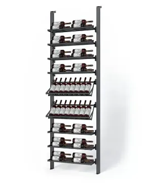 Picture of WEBKIT 6 - 58 Bottles, Modular metal wine rack- Frontenac