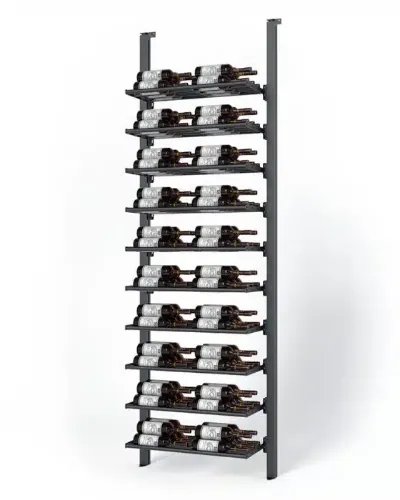 Picture of WEBKIT 9 - 100 Bottles, Modular metal wine rack- Frontenac