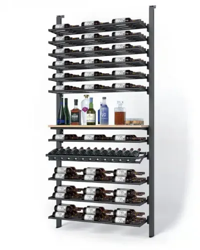 Picture of WEBKIT 10 -157 Bottles, Modular metal wine rack- Frontenac