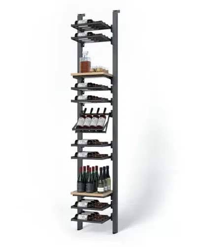 Picture of WEBKIT 11 -  52 Bottles, Modular metal wine rack- Frontenac