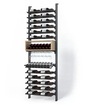 Picture of WEBKIT 12 - 77  Bottles, Modular metal wine rack- Frontenac