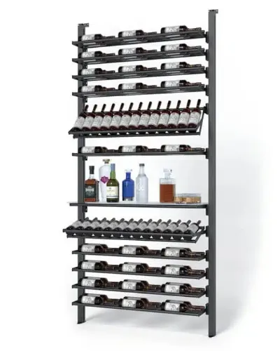 Picture of WEBKIT 13 - 116 Bottles, Modular metal wine rack- Frontenac