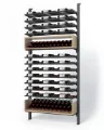 Picture of WEBKIT 14 - 160 Bottles, Modular metal wine rack- Frontenac