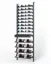 Picture of WEBKIT 1- 66 Bottles, Modular metal wine rack- Frontenac