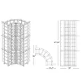 Picture of INDIVIDUAL BOTTLES CORNER Wine Rack Kits