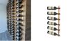 Picture of R Series Helix Dual 5 (minimalist wall mounted metal wine rack)