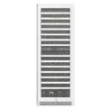 Picture of Cavavin, VINOA Full Glass Door 133-Bottle Wine Cabinet - Dual zone -  White