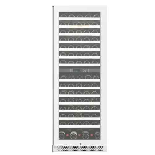 Picture of Cavavin, VINOA Full Glass Door 133-Bottle Wine Cabinet - Dual zone -  White