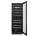Picture of Cavavin, VINOA Full Glass Door 133-Bottle Wine Cabinet - Dual zone -  Black