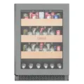 Picture of Cavavin 148 Cans-  Full Glass Door Vinoa Beverage Center - Dark Grey